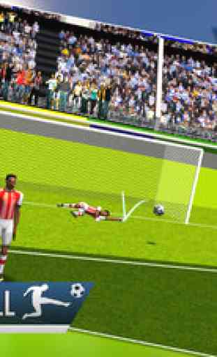 Euro FootBall Flick Shoot - Soccer Penalty Corner 3