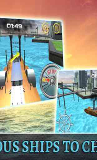 Euro Yacht Sailing 3D: Jet Ski Ship Sims Boat Race 4