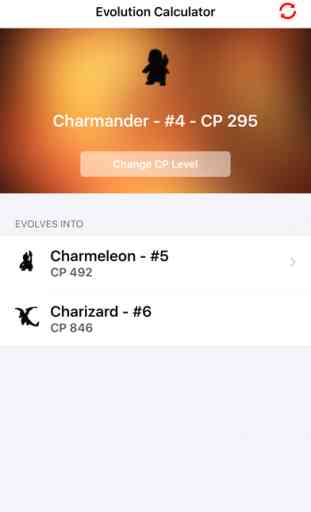 Evolution Calculator - CP & XP - for Pokemon GO! 2