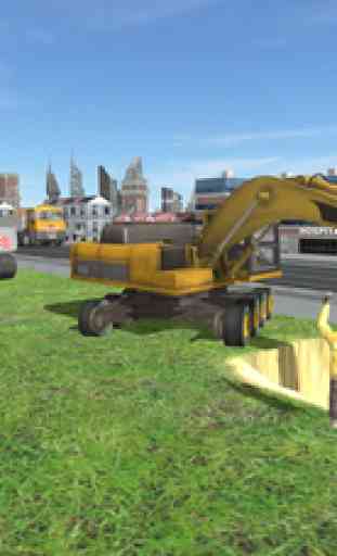 Excavator Crane Simulator 3D 2