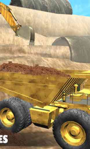Extreme Hill Mining Trucker 3D 3