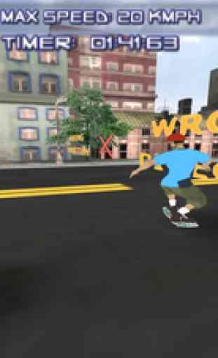Extreme Skate Boarder 3D Free Street Speed Skating Racing Game 2