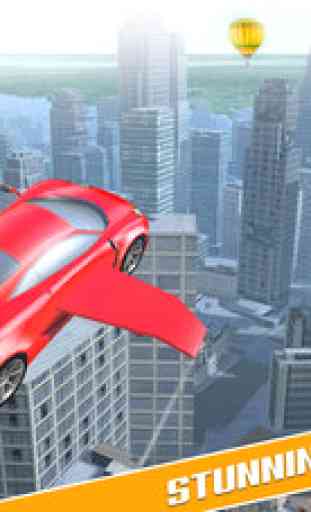Extreme sports flying car Flight Simulator 3D 3