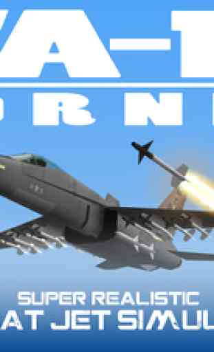 FA18 HORNET Combat Jet Flight Simulator 1
