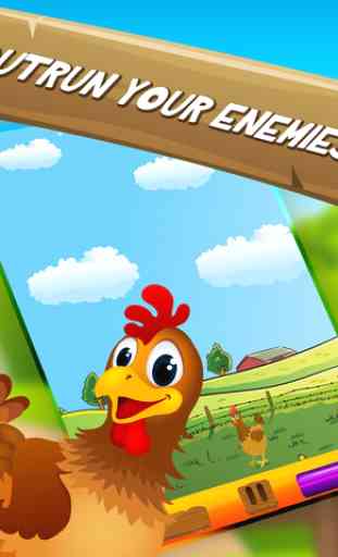 Falling Chicken Egg Quest: Farm Drop Revolution 3