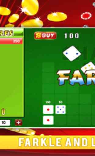 Farkle Addict Game FREE -  Dice 10000 Points to Win Jackpot 3