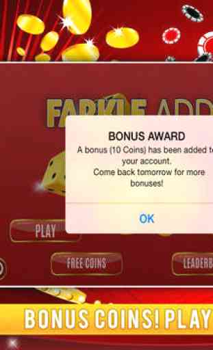 Farkle Addict Game FREE -  Dice 10000 Points to Win Jackpot 4