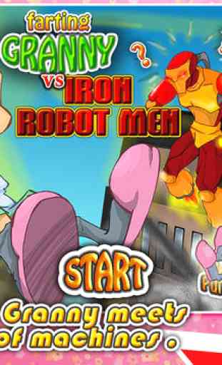 Farting Granny vs. Iron Robot Man 4