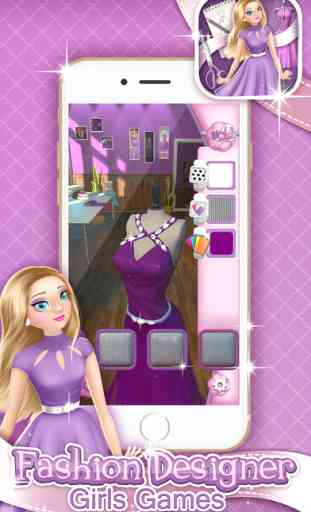 Fashion Designer Girls Game: Make Your Own Clothes 4