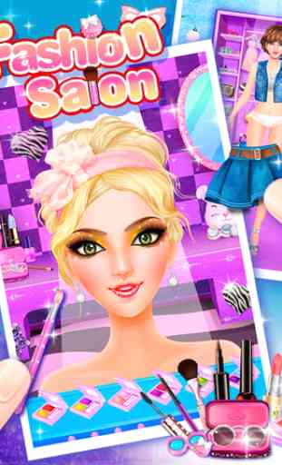 Fashion Makeup Salon - Girls games 4