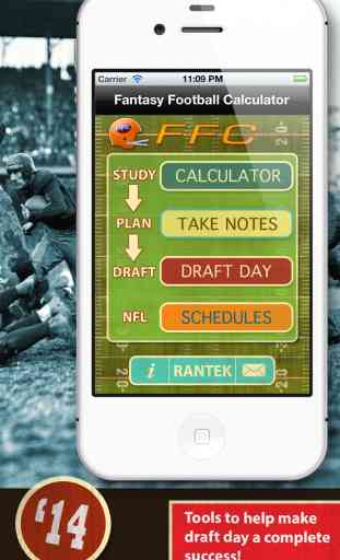 FFC 2014 - Fantasy Football Calculator & Draft Kit 1