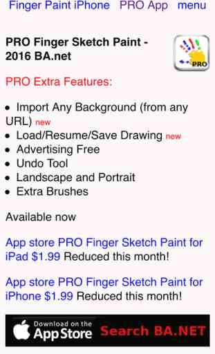 Finger Draw Paint BA.net for iPhone 4