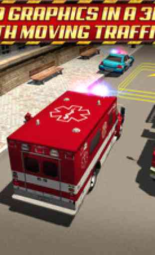 Fire Truck Parking Emergency Games 4
