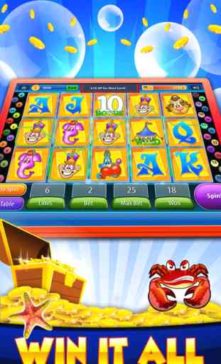 Fish Slot's Bingo Casino Machines - big gold bonuses with 21 blackjack roulette in las vegas 2