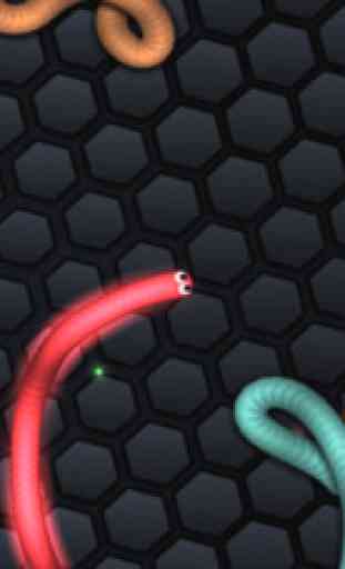 Flashy Snake - All Colorful Skins New Update Version of Slither.io 2