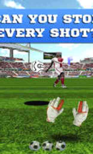 Flick Goalkeeper - Can you stop the soccer ball of a football striker's perfect kick? 1