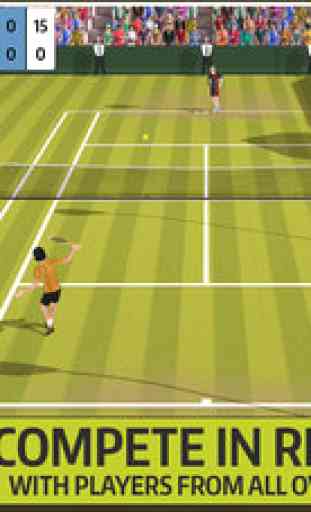 Flick Tennis Online - Play like Nadal, Federer, Djokovic in top multiplayer tournaments! 1