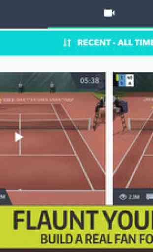 Flick Tennis Online - Play like Nadal, Federer, Djokovic in top multiplayer tournaments! 2