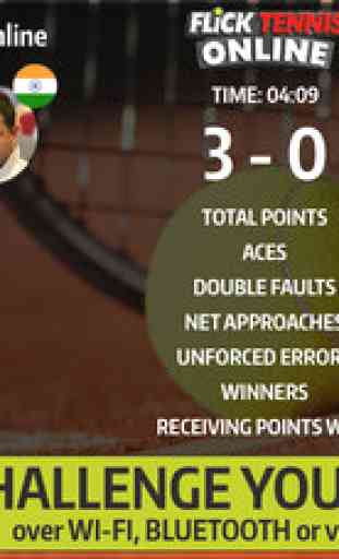 Flick Tennis Online - Play like Nadal, Federer, Djokovic in top multiplayer tournaments! 3