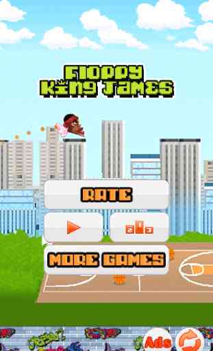 Floppy King James in: Basket-ball Chase and Impossible Hoop Bouncing 4