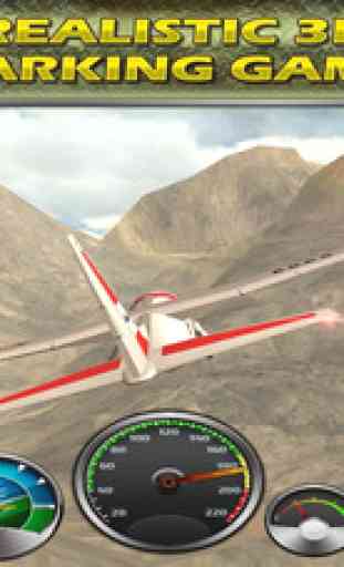 Fly to Park Xtreme Army Airplane Low Flying,landing & Parking Simulator 3