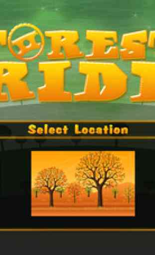 Forest Ride Dash in Safari Street - Endless Caveboy Arcade Escape Free 3