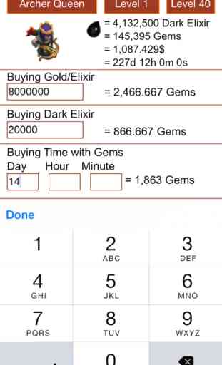 Free Gems Guide Calculator for Clash Of Clans - Coc & Xmod - No Hack 2