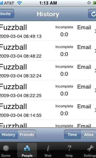 Fuzzball Free: A multiplayer Billiards / Soccer strategy game against online friends over 3G internet 4