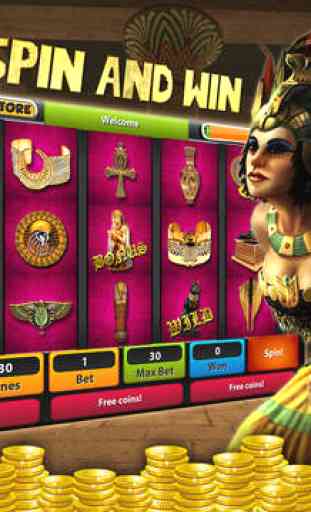 Gods of Egypt Slot: Play Casino Rise of the Golden Cleopatra 7's Pokies Machines Tournament 3