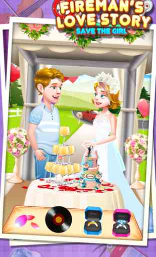 Fireman's Love Story - Rescue Game FREE 4