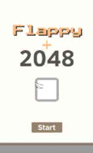 Flappy + 2048 - Hybrid Flying Number Game 1