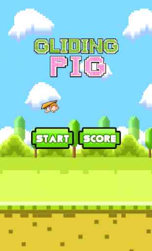Flappy Pig - The Bird turned into a Gliding Pig 1