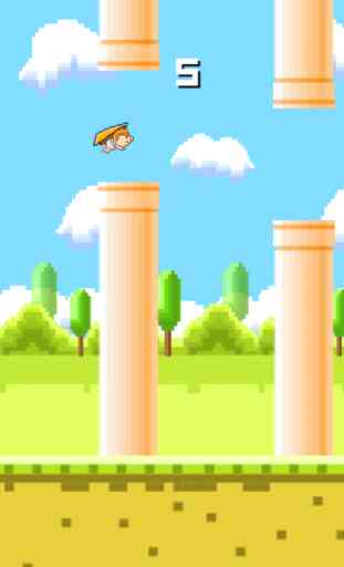 Flappy Pig - The Bird turned into a Gliding Pig 4