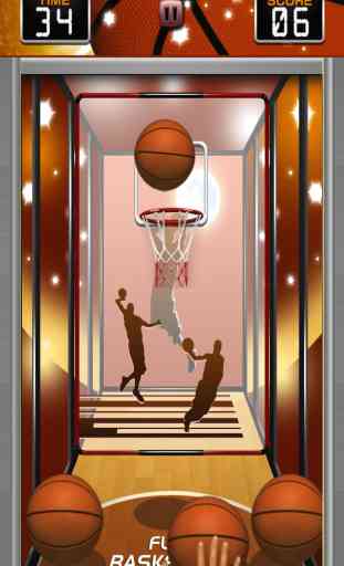 Flick Basketball Friends: Free Arcade Hoops 2
