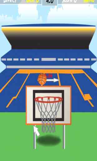 Flick Basketball Hoops Win: Perfect Toss Champions 3