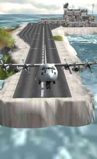Flight Simulator Transporter Airplane Games 2