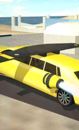 Flying Limo Car Driving Simulator 2016 2