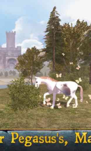 Flying Pegasus: Magic Horse Simulator 3D 3