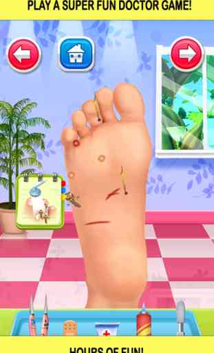 Foot Doctor Nail Spa Salon Game for Kids Free 1