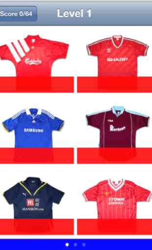 Football Quiz - Top Fun Soccer Shirt Kits Game. 2