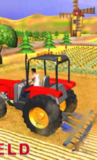 Forage Plow Farming Harvester - Farming Simulator Game. 1