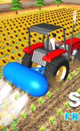 Forage Plow Farming Harvester - Farming Simulator Game. 3