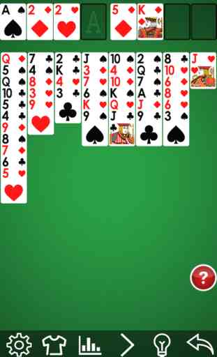 Freecell Solitaire - Patience Baker Card as Klondike Spider Spades 4