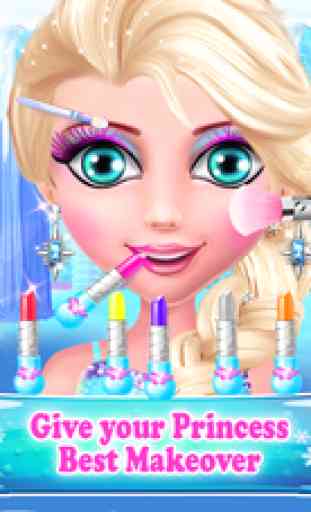 Frozen Princess Story: Beauty Makeover & Makeup Salon 2