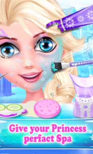Frozen Princess Story: Beauty Makeover & Makeup Salon 3