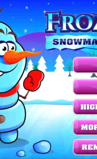 Frozen Snowman Run 4