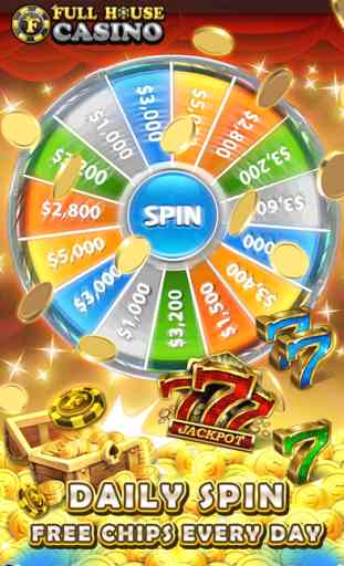 Full House Casino HD - Free Slots Free Table Games 3