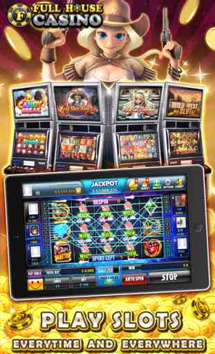 Full House Casino HD - Free Slots Free Table Games 4