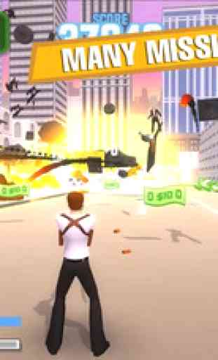 Gangstar vegas:Free city crime gun shooting games 3
