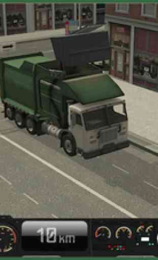 Garbage Excavator Simulator 3D - Real City Roads 2